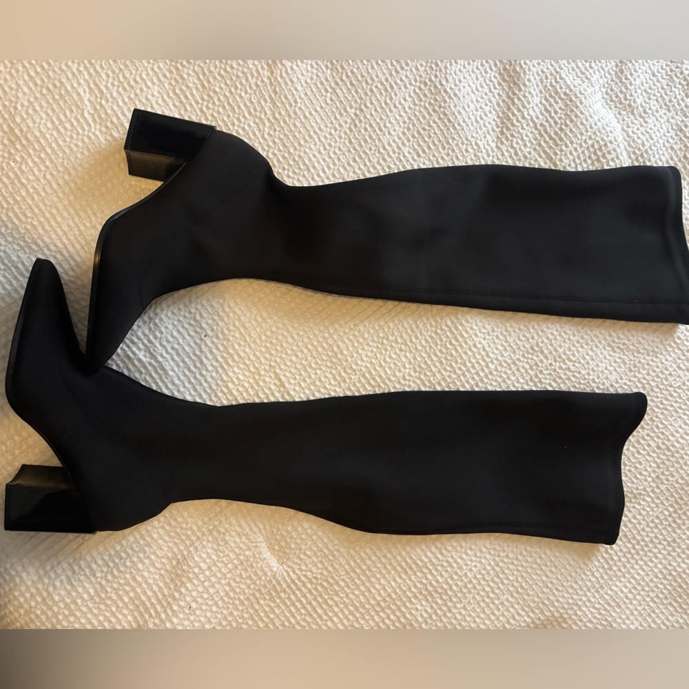 Aldo Black Over the Knee Boots